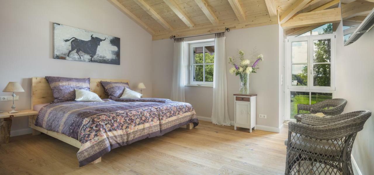 Ferienwohnung Chiemsee Breitbrunn am Chiemsee Bagian luar foto